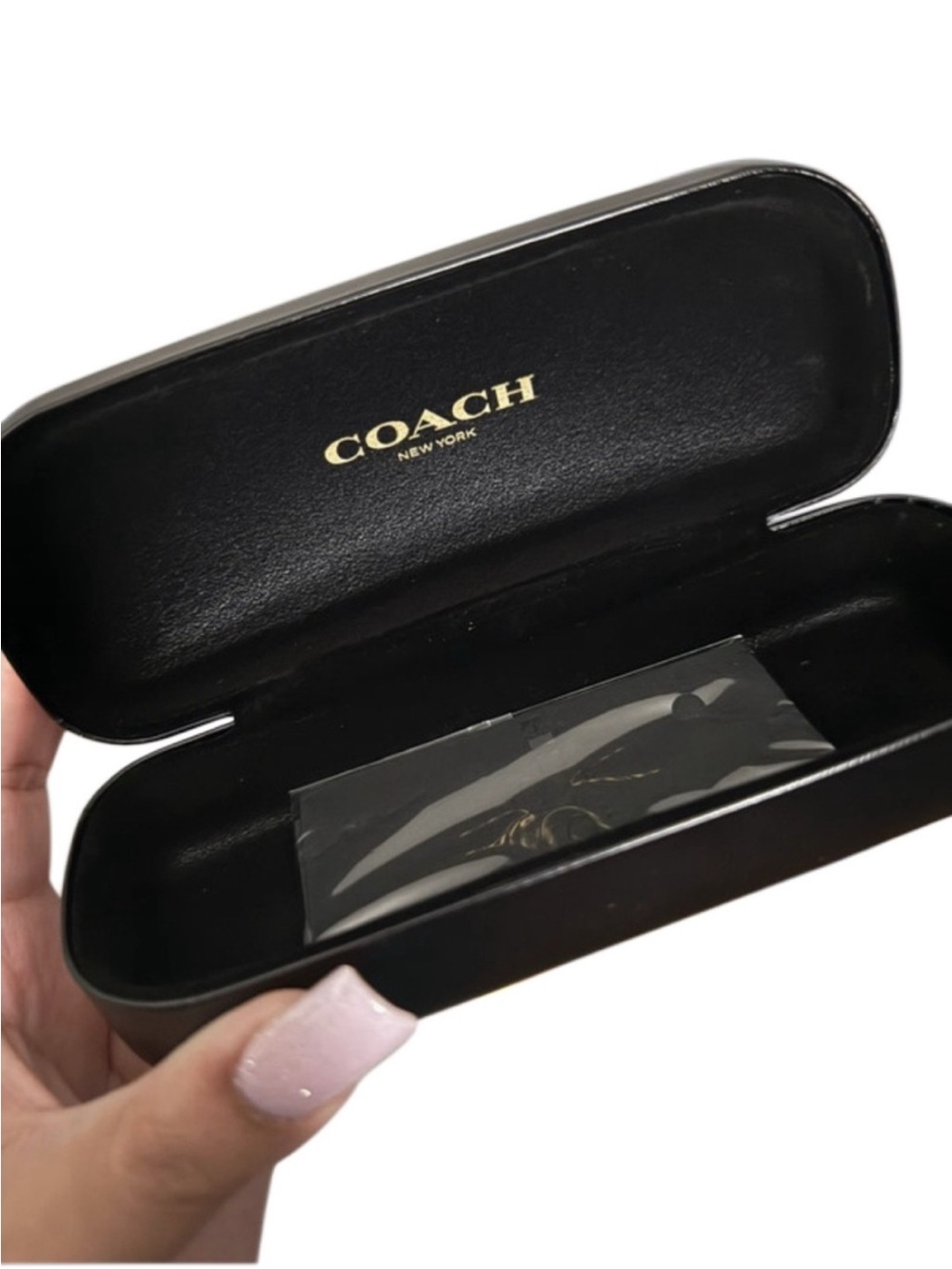 Coach New York Clamshell Eyeglass/Sunglasses Case